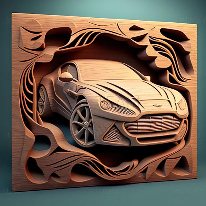 3D model Aston Martin Vantage (STL)